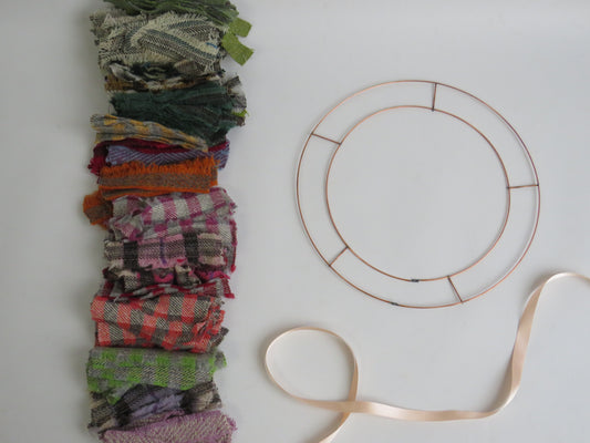 Summer  - DIY Rag Wreath Kit