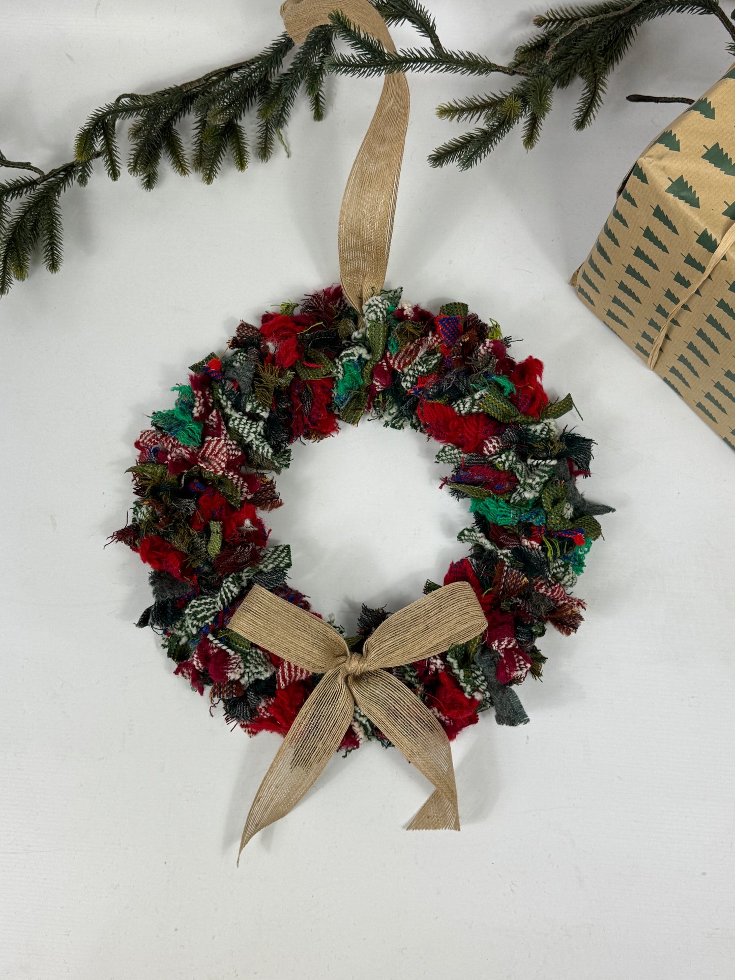 Falco Lounge Festive Rag Wreath Christmas Workshop, 12th November 25