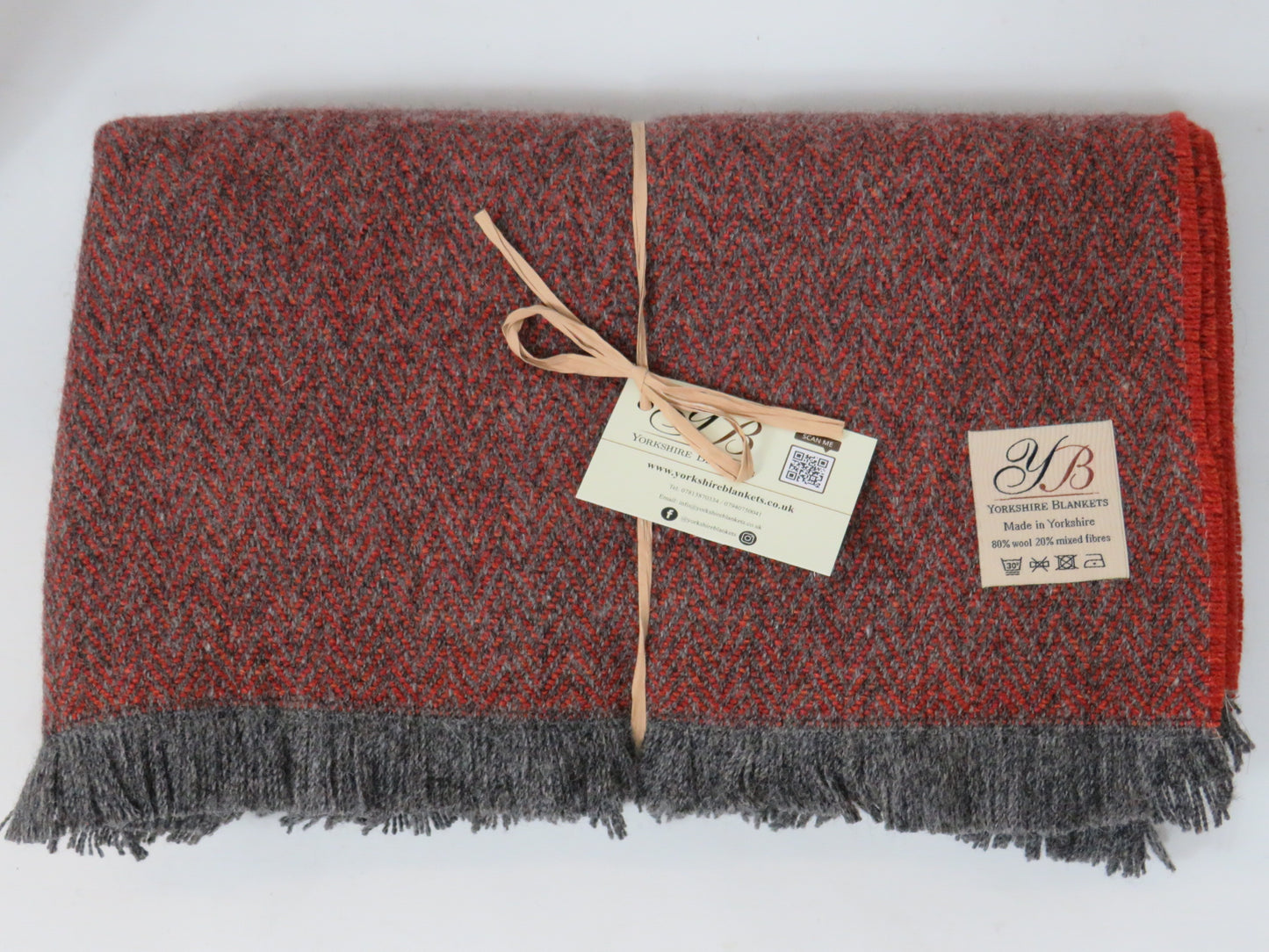 Wool Blend Blanket - Large
