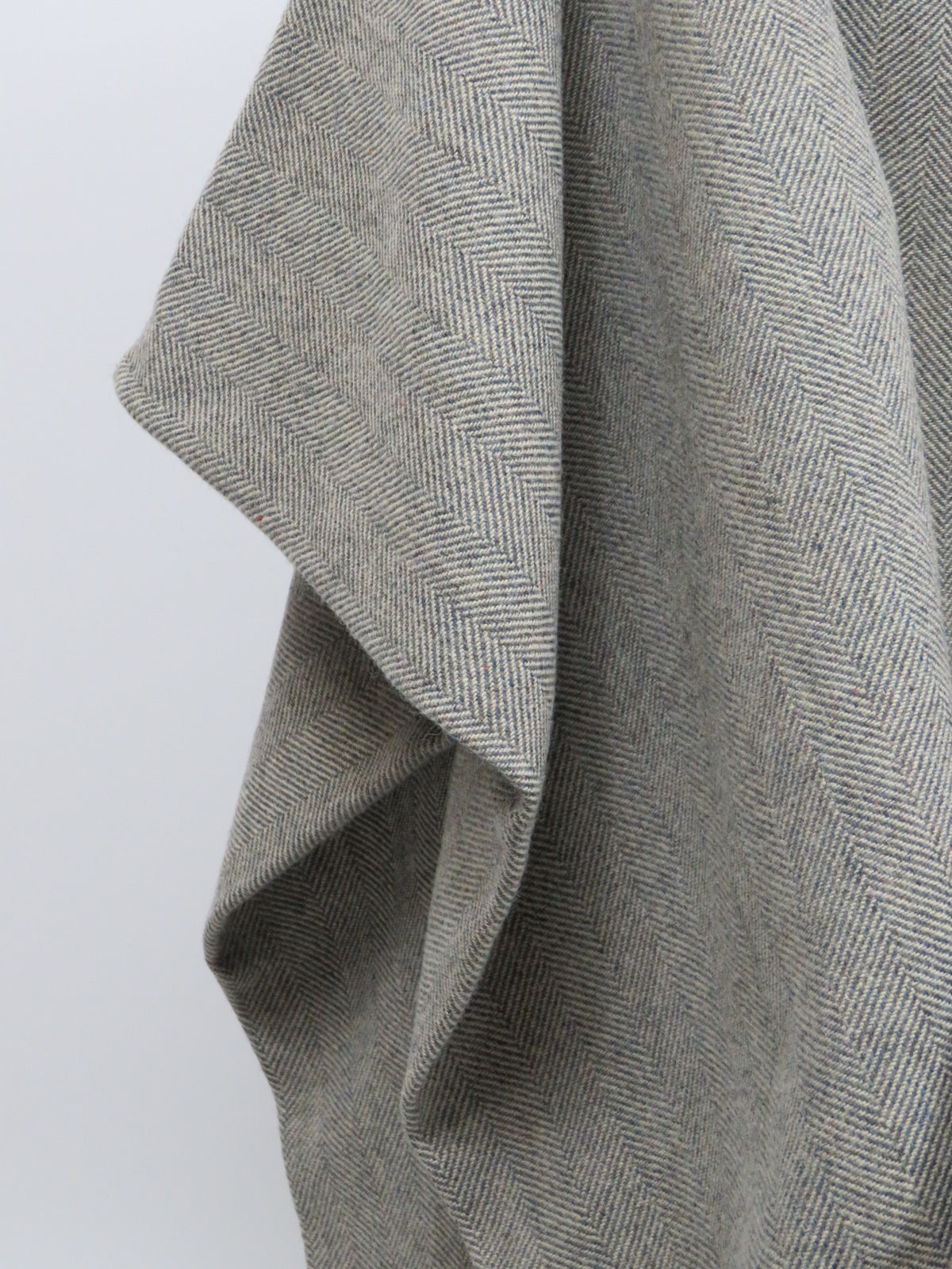 Luxury Herringbone Pure Wool Blanket