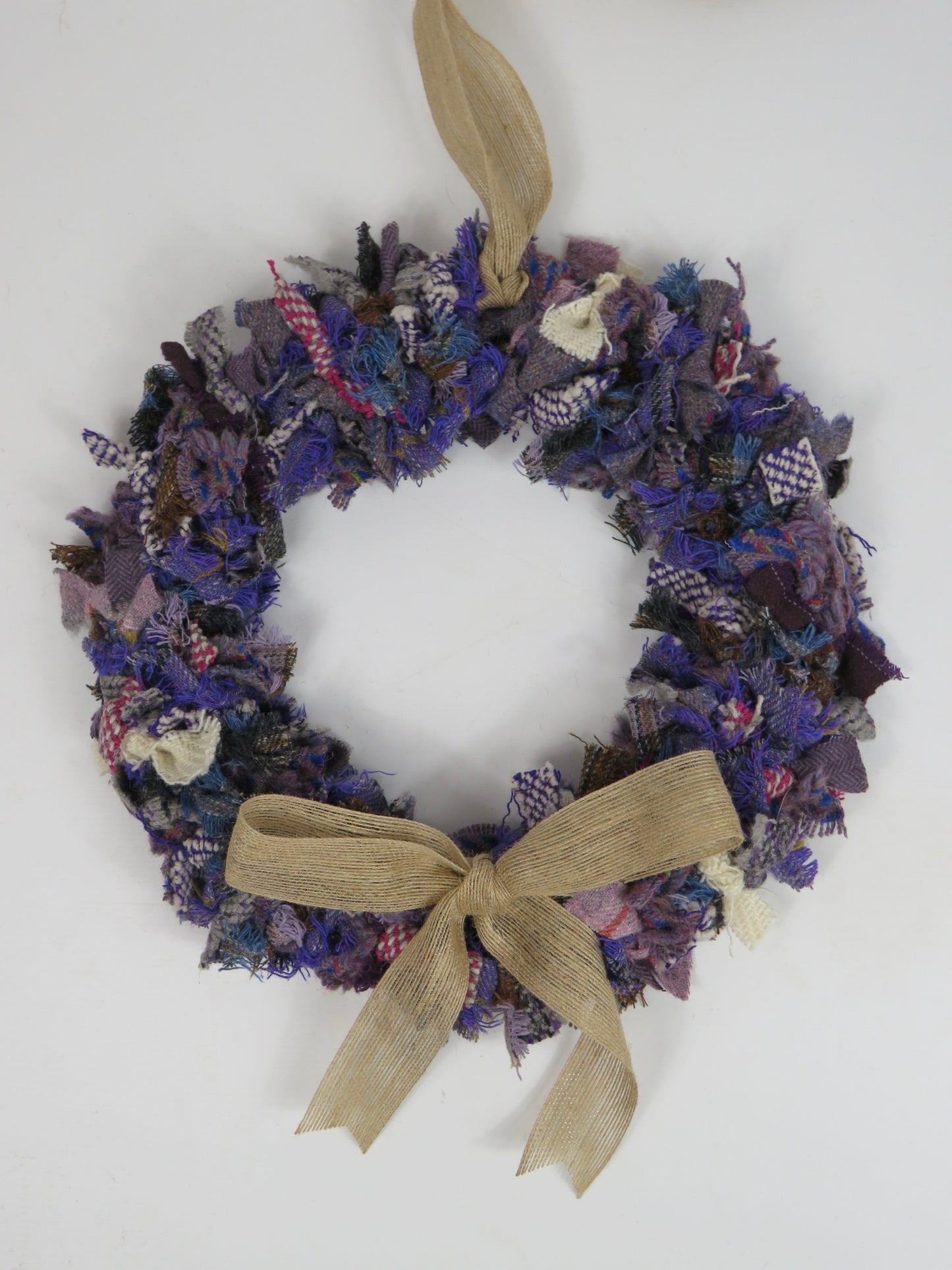 Lavender - DIY Rag Wreath Kit