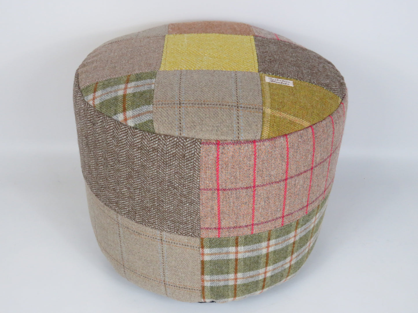 Woollen Foot Pouffe