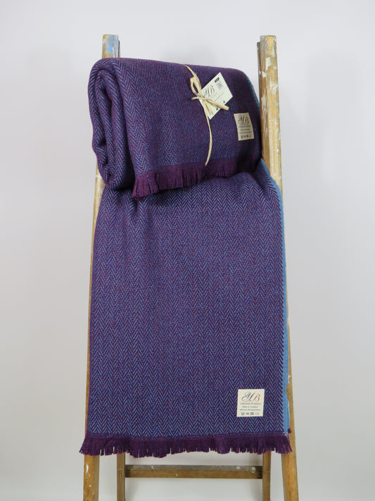 Wool Blend Blanket - Large