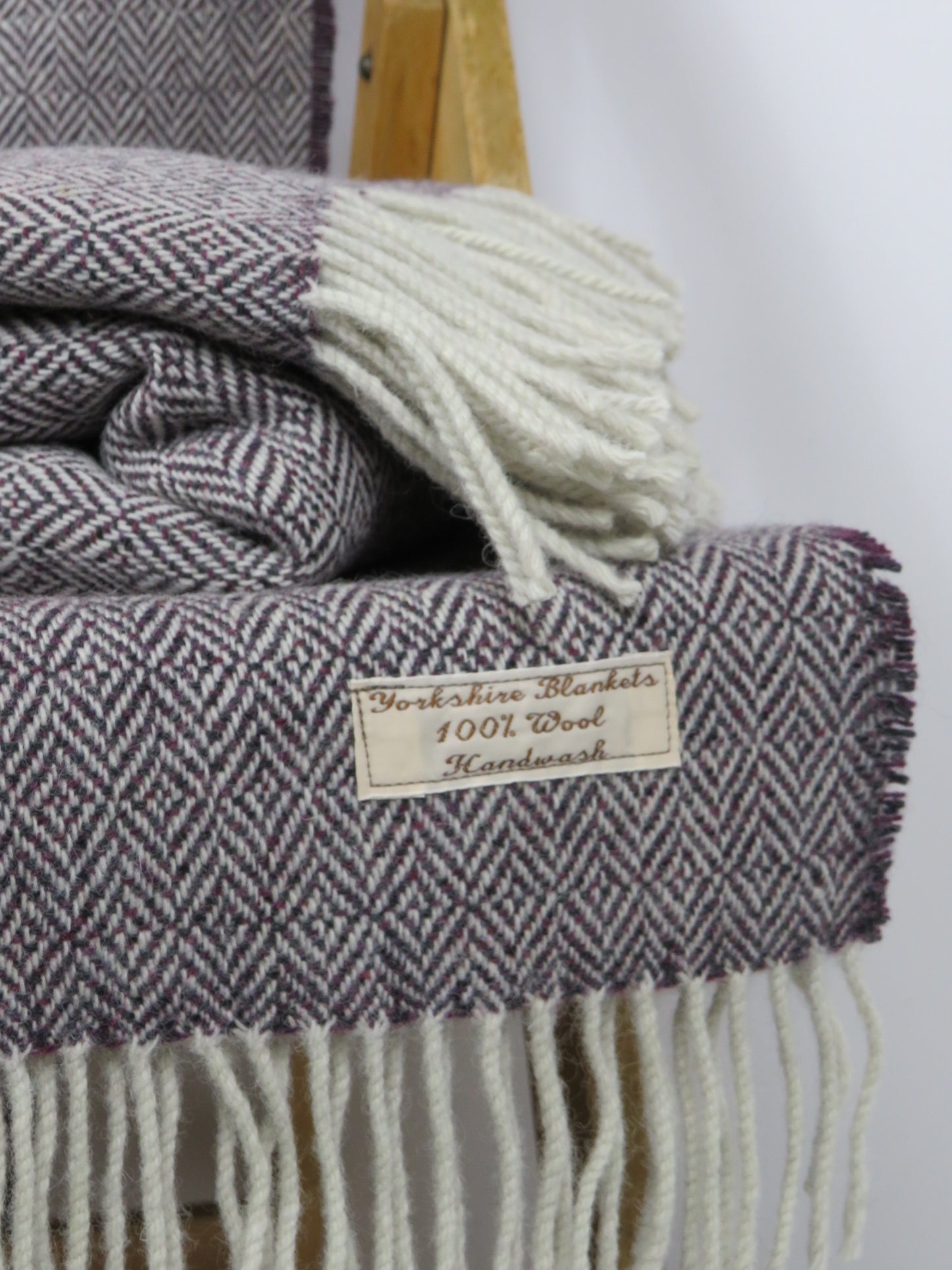 Luxury Diamond Pure Wool Blanket