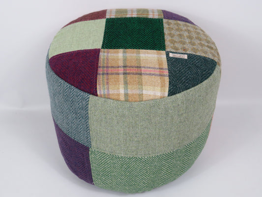Woollen Foot Pouffe