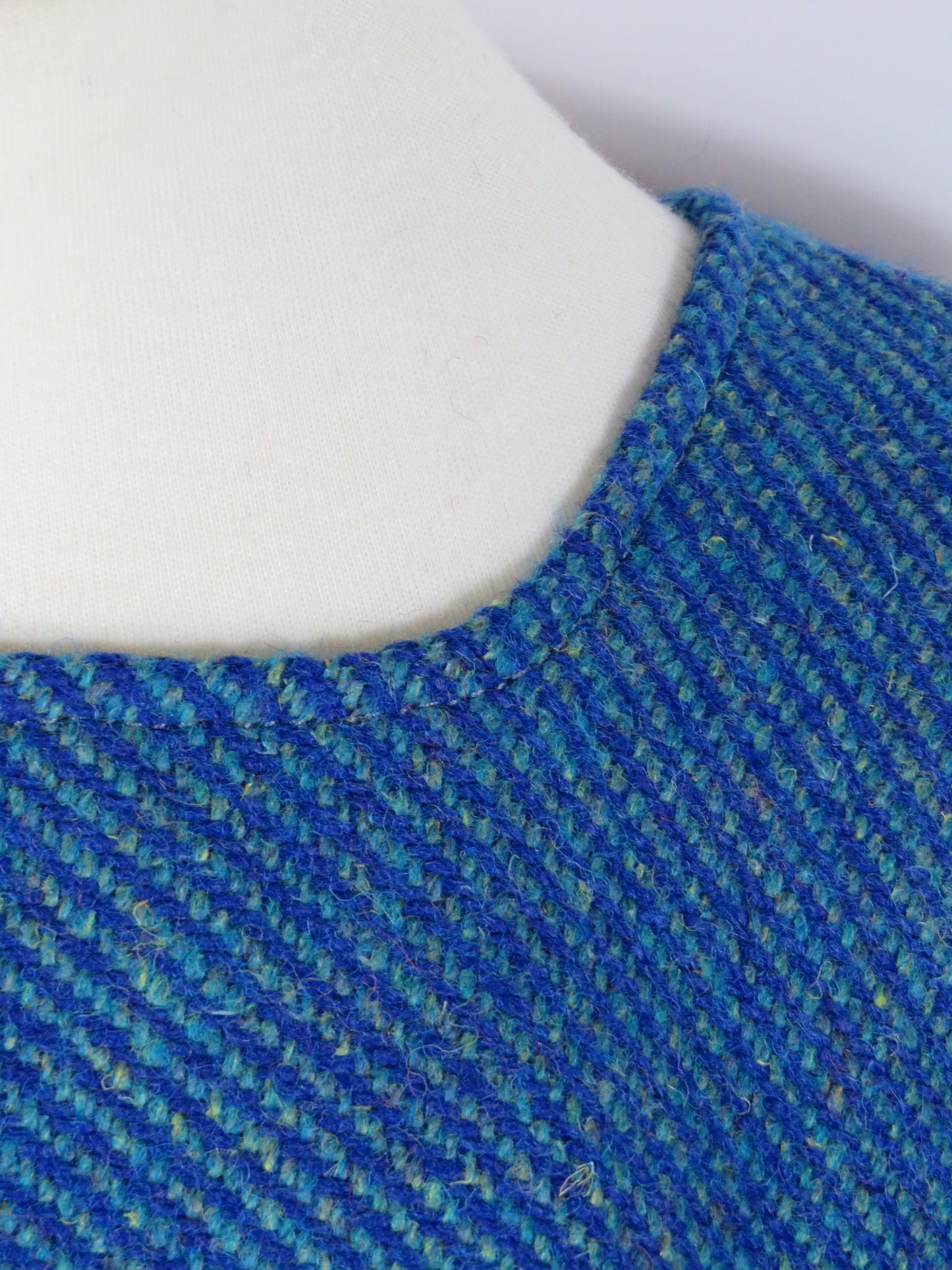 Wool Blend Poncho