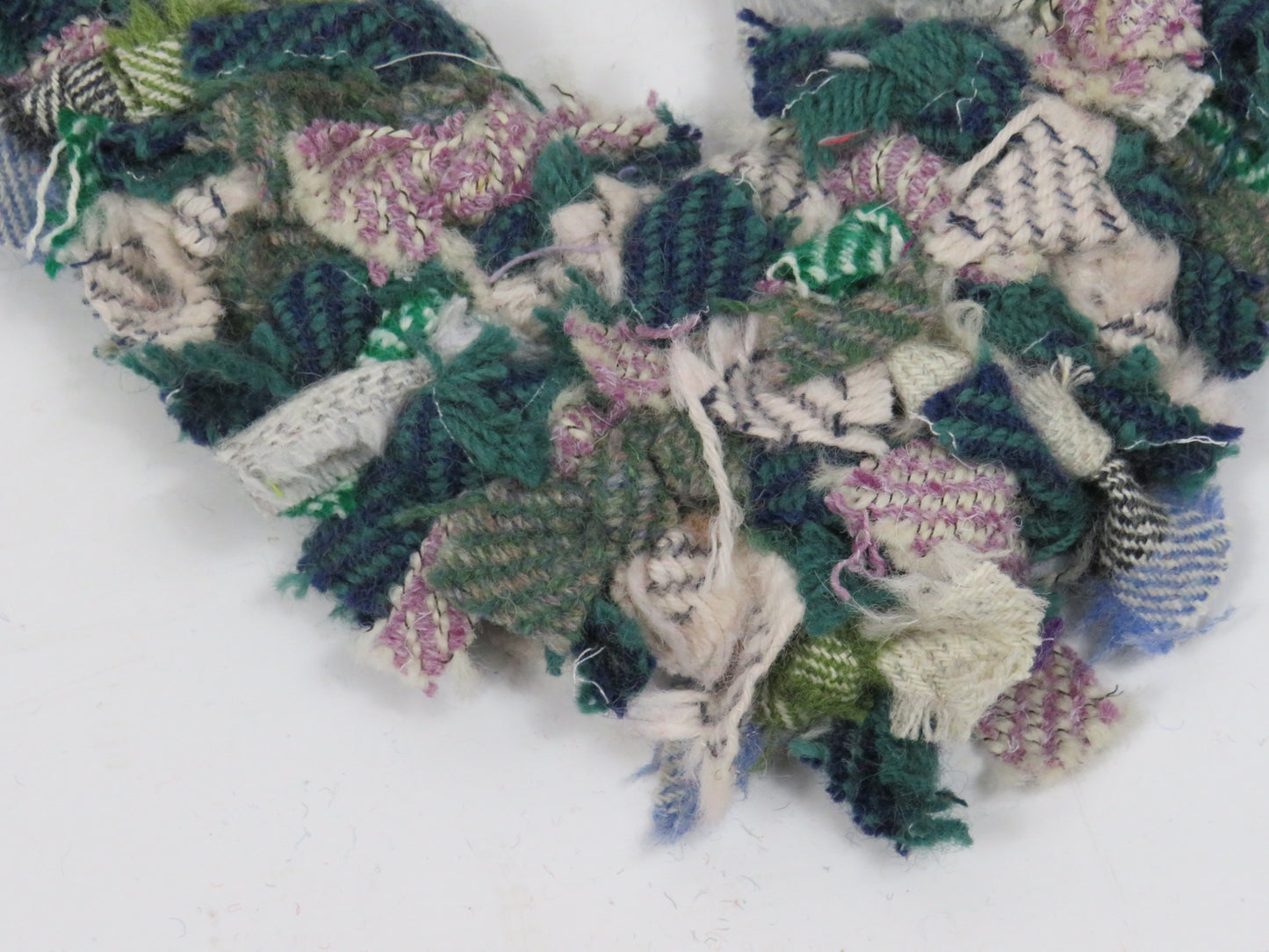 Heart Made Rag Wreath (10)
