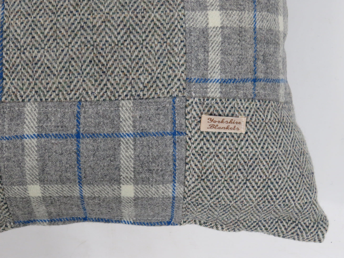 Patchwork Wool Cushion