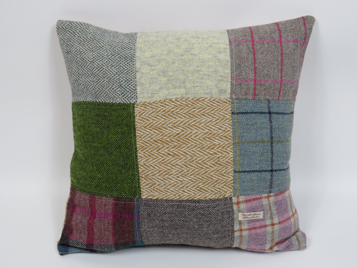 Patchwork Wool Cushion