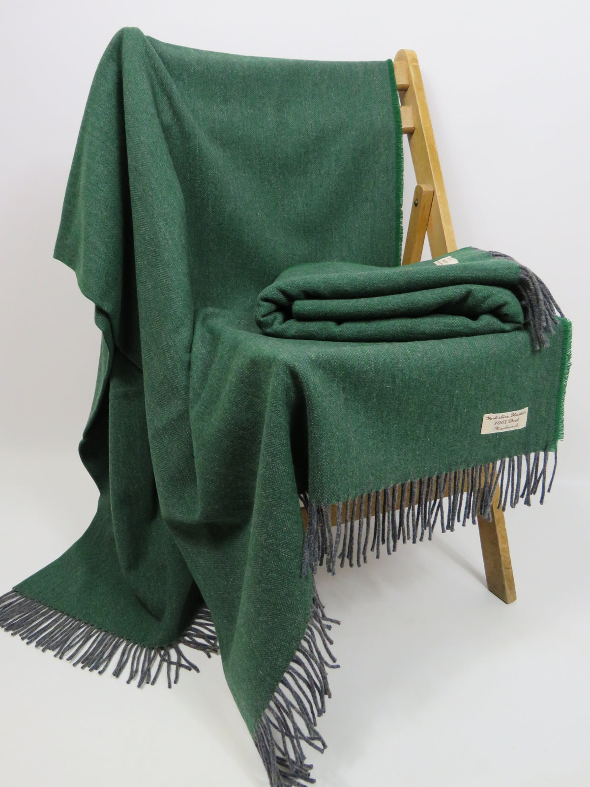 Luxury Hopsack Pure Wool Blanket