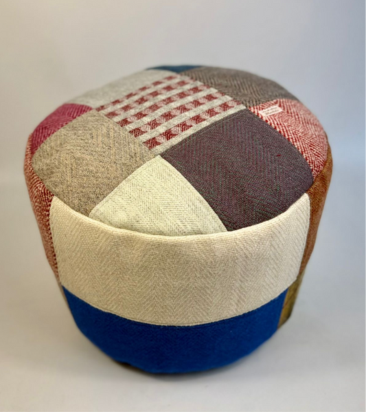 Woollen Foot Pouffe