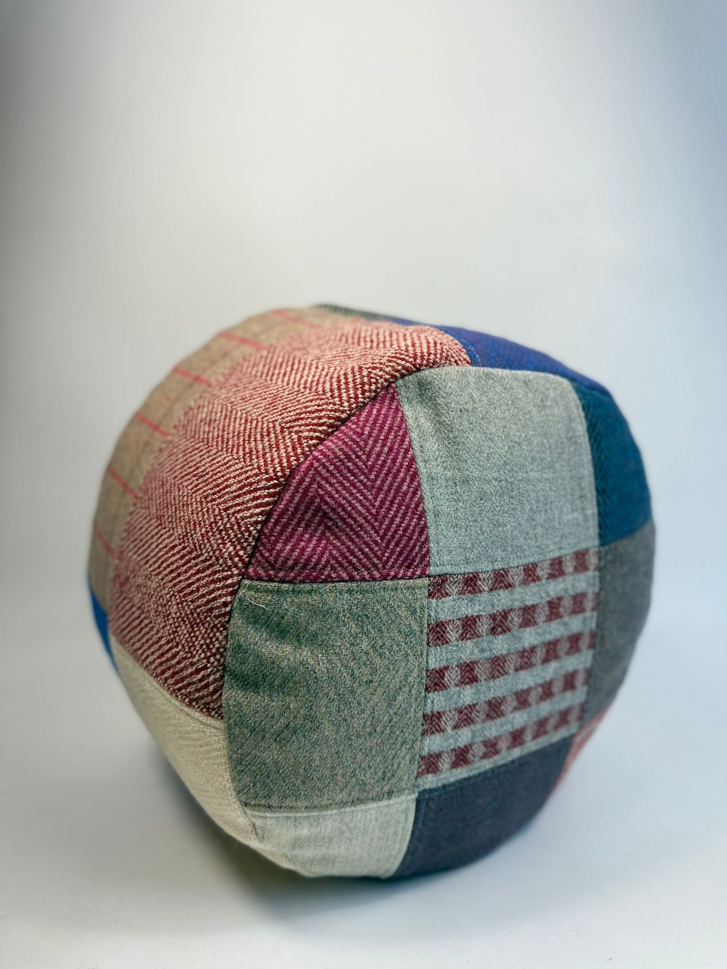 Woollen Foot Pouffe