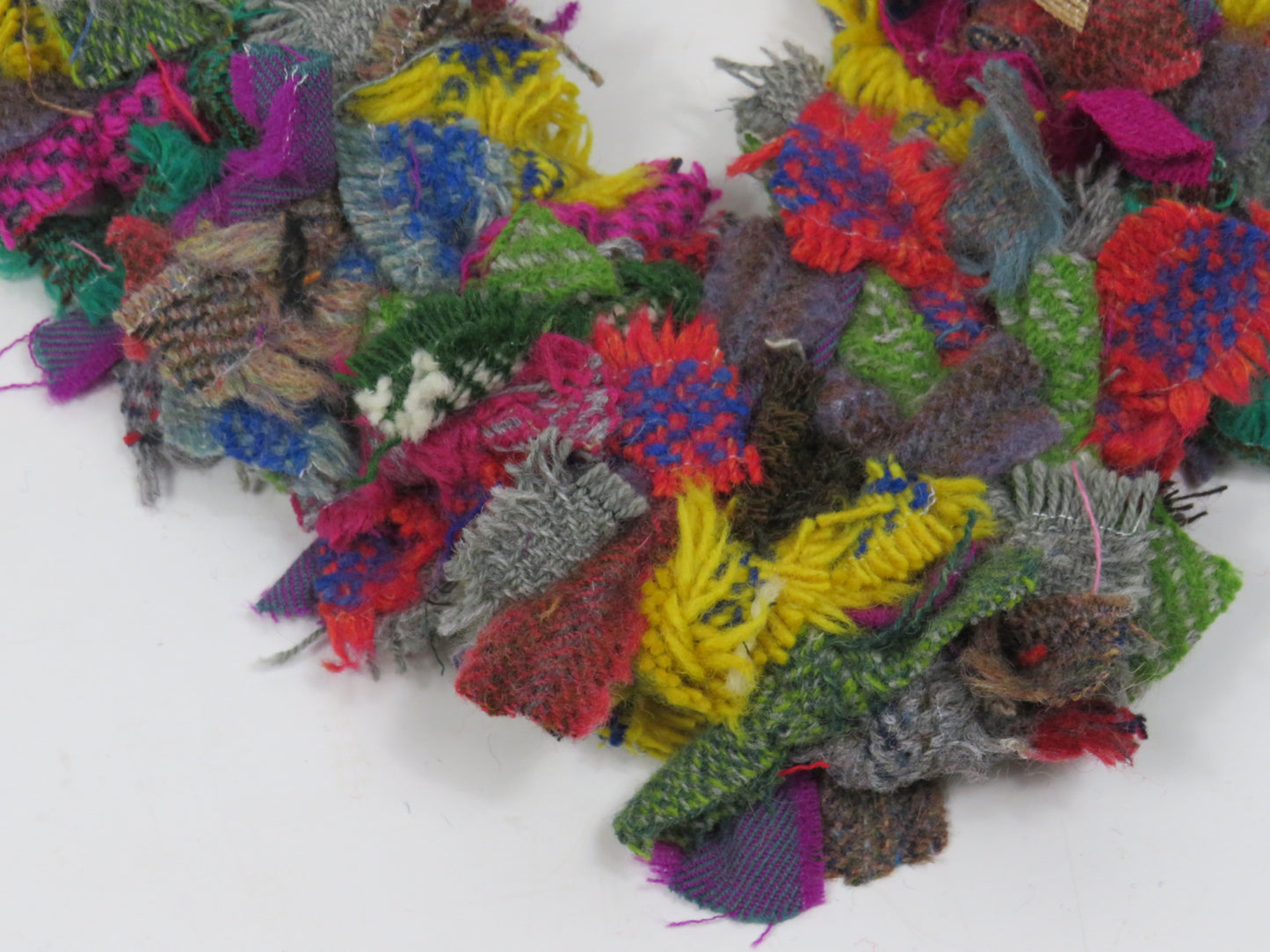 Heart Made Rag Wreath (6)