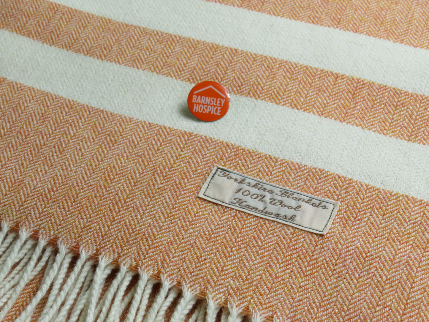 Barnsley Hospice Charity Blanket - Regular with Pin