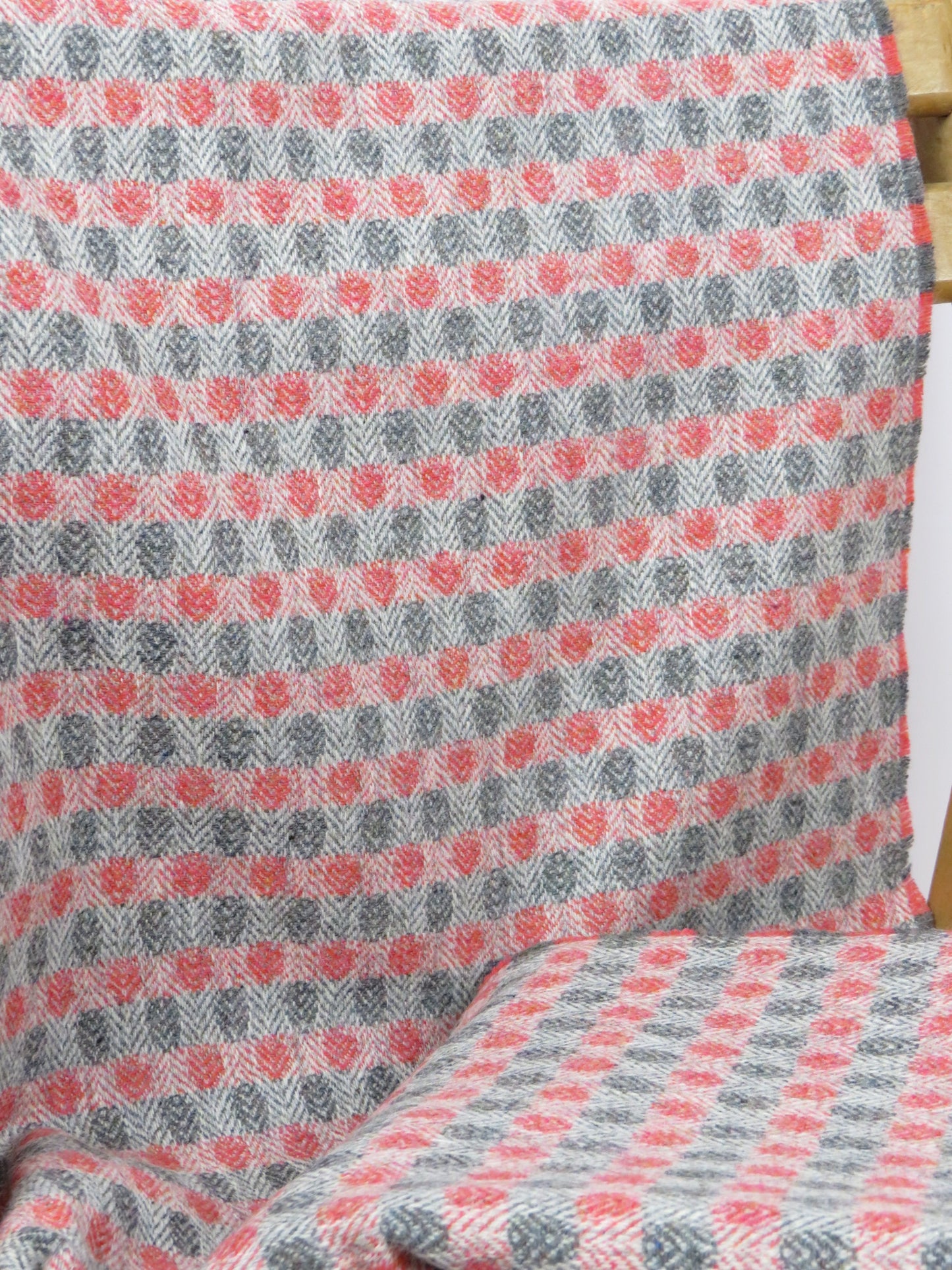 Luxury Rose Pure Wool Blanket