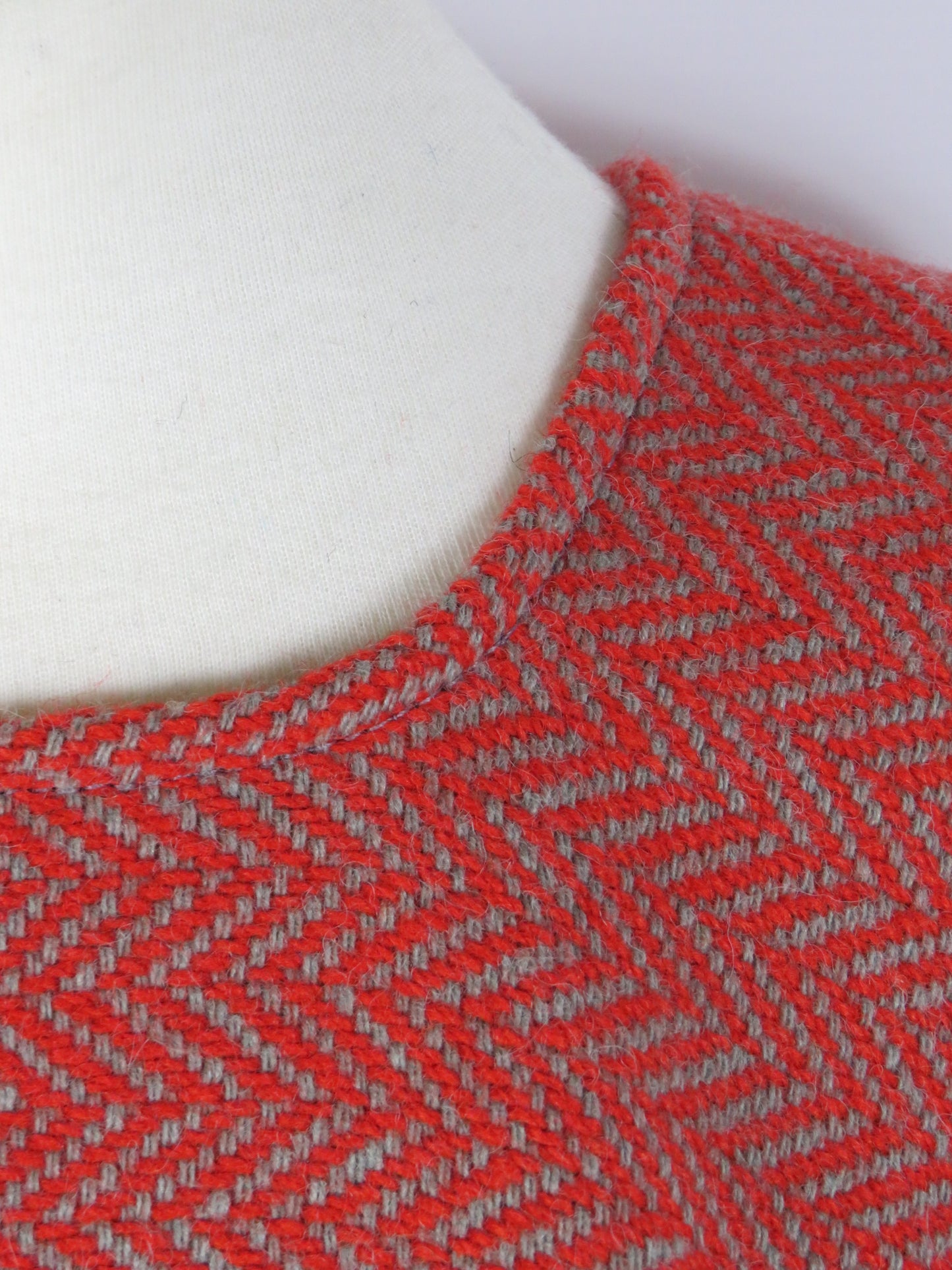 Wool Blend Poncho