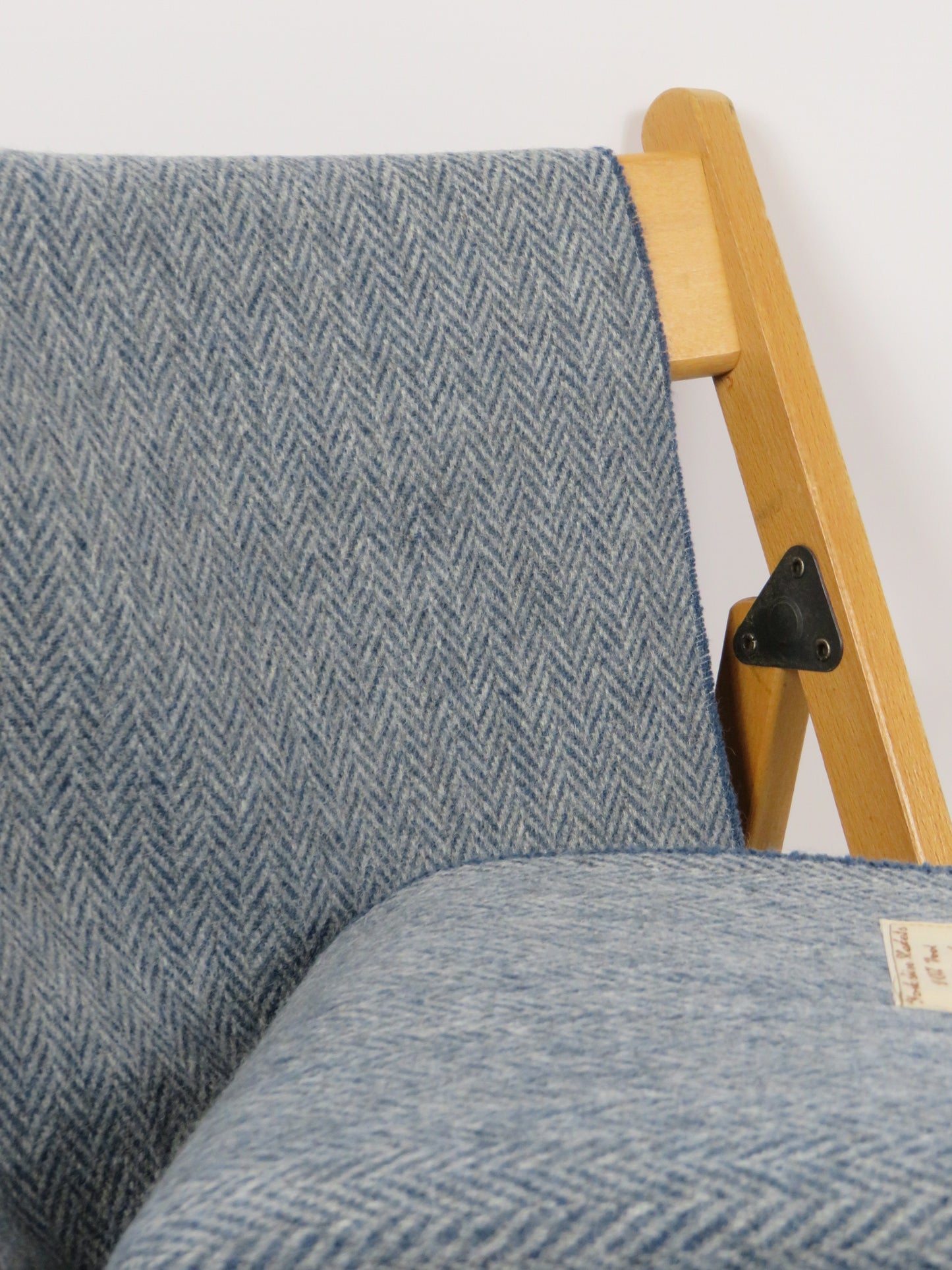 Luxury Herringbone Pure Wool Blanket