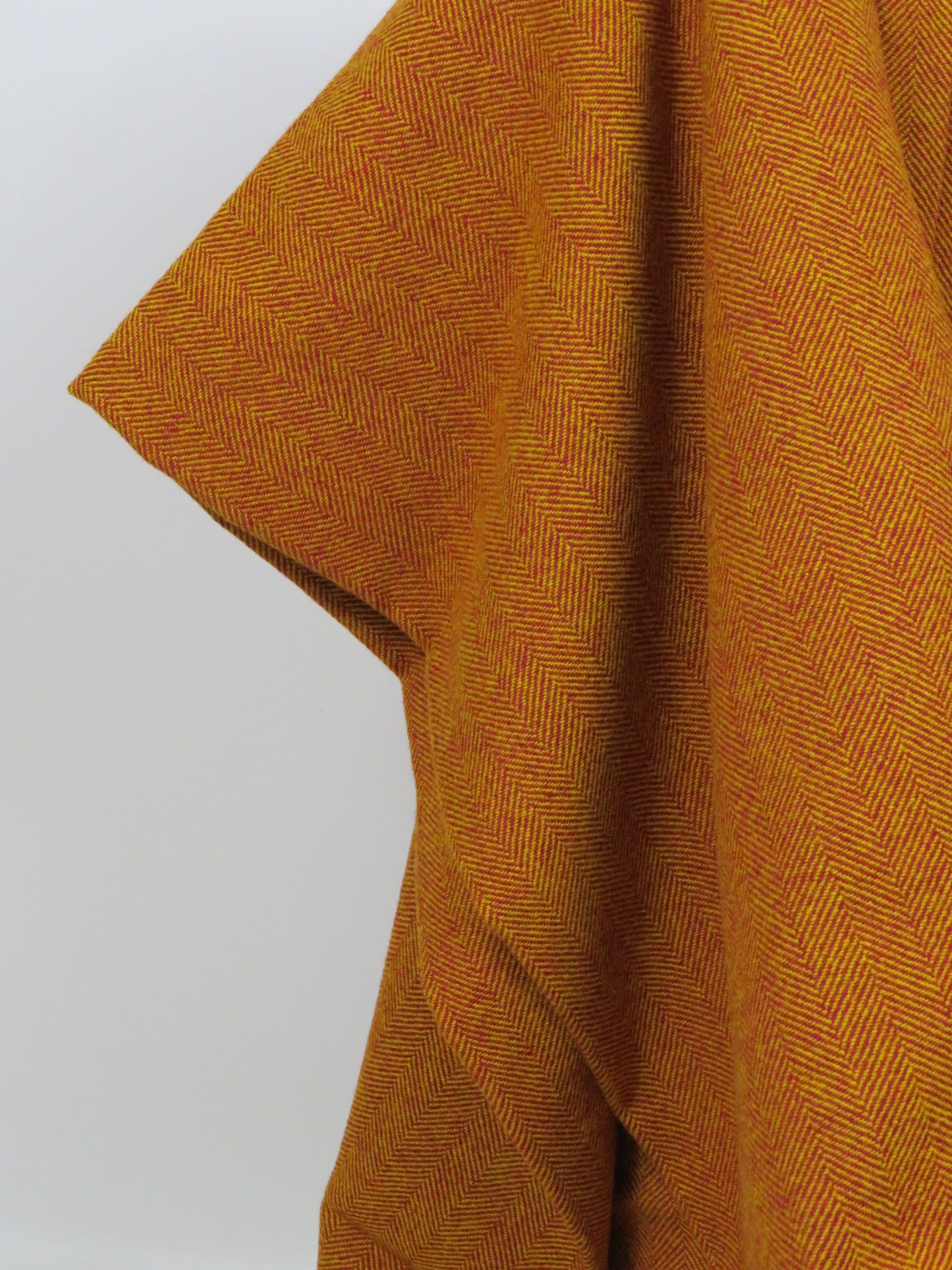 Luxury Herringbone Pure Wool Blanket