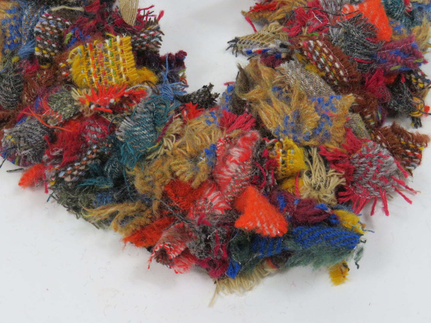Heart Made Rag Wreath (8)