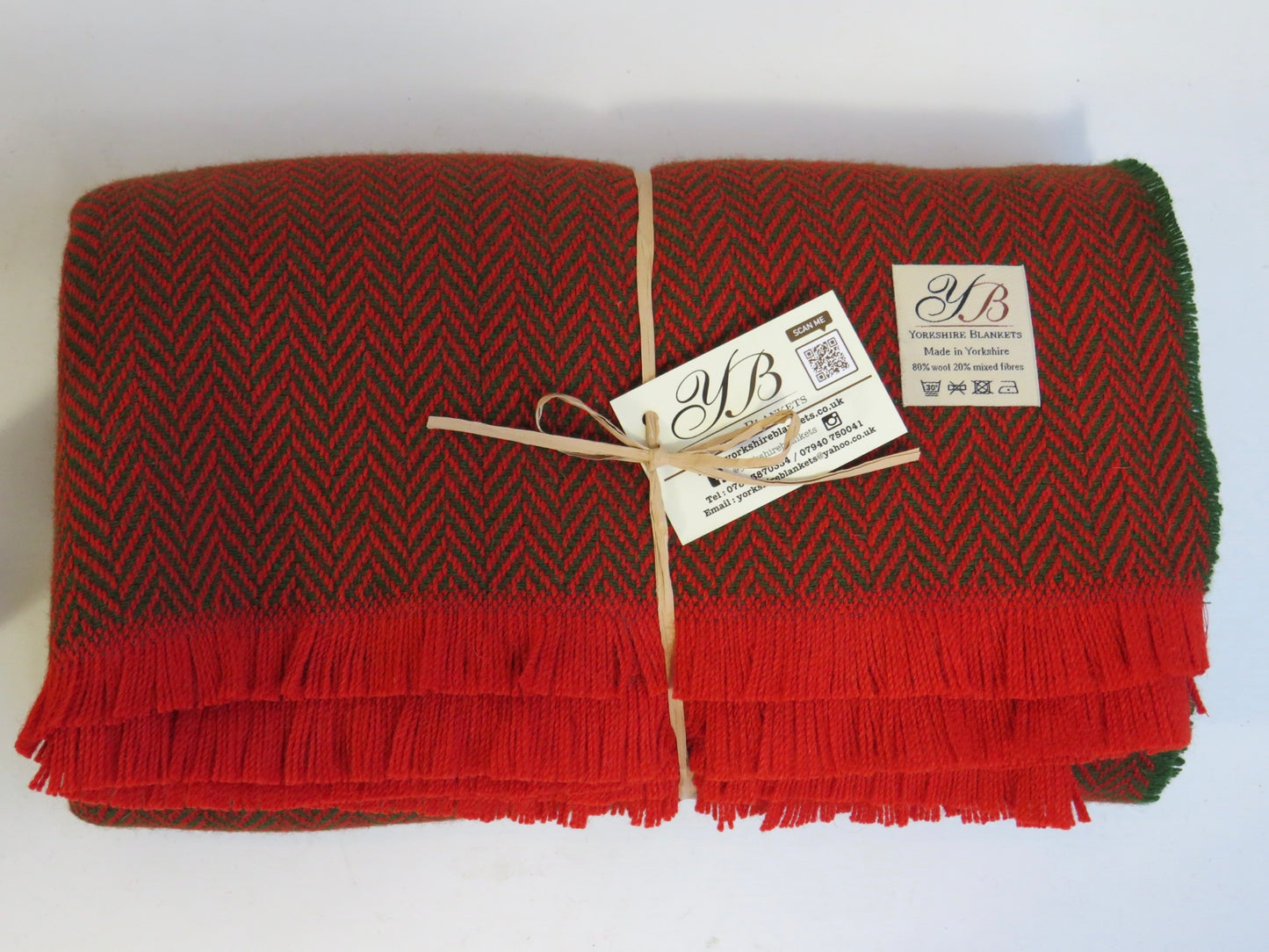 Wool Blend Blanket - Large