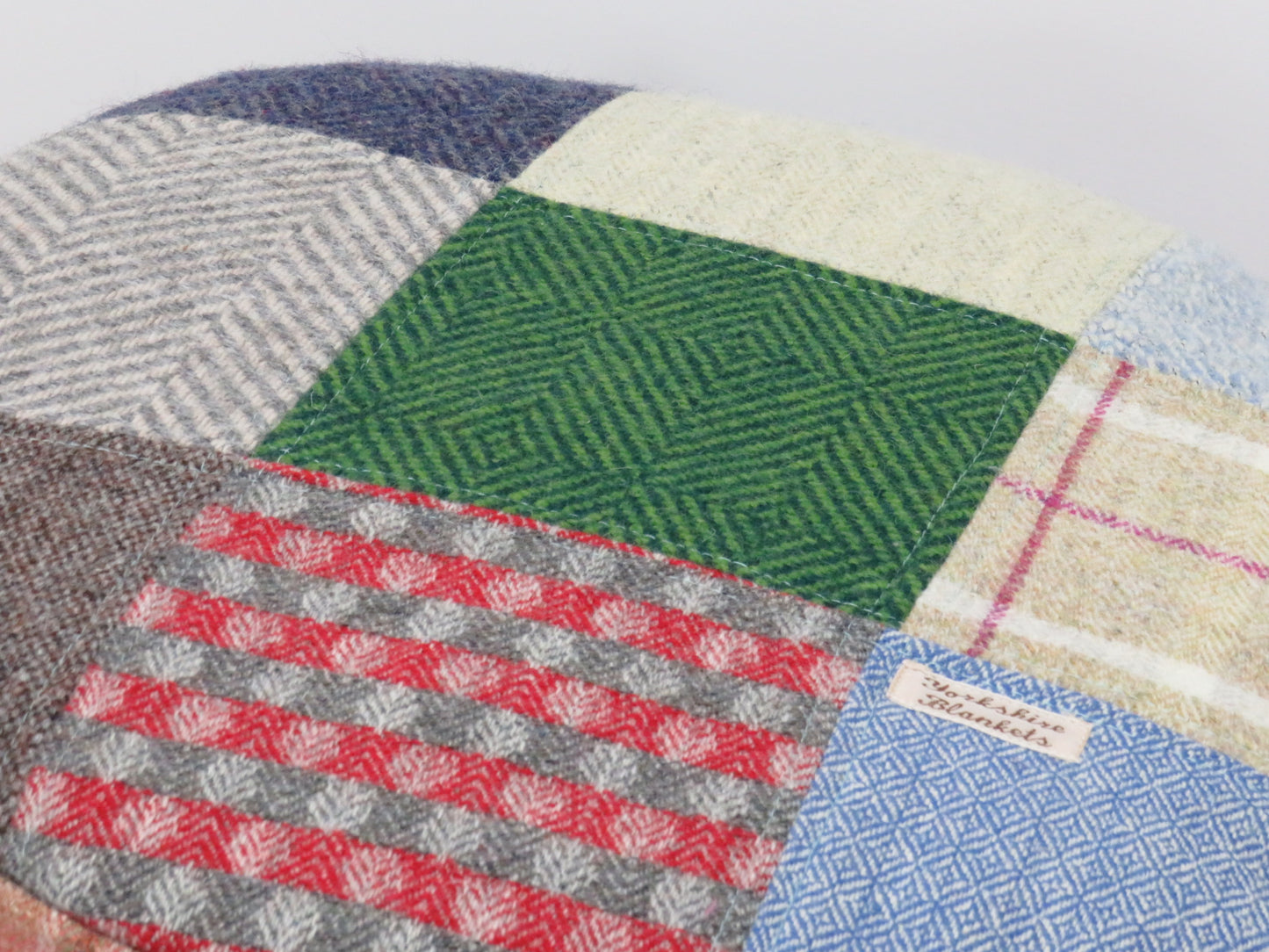 Woollen Foot Pouffe