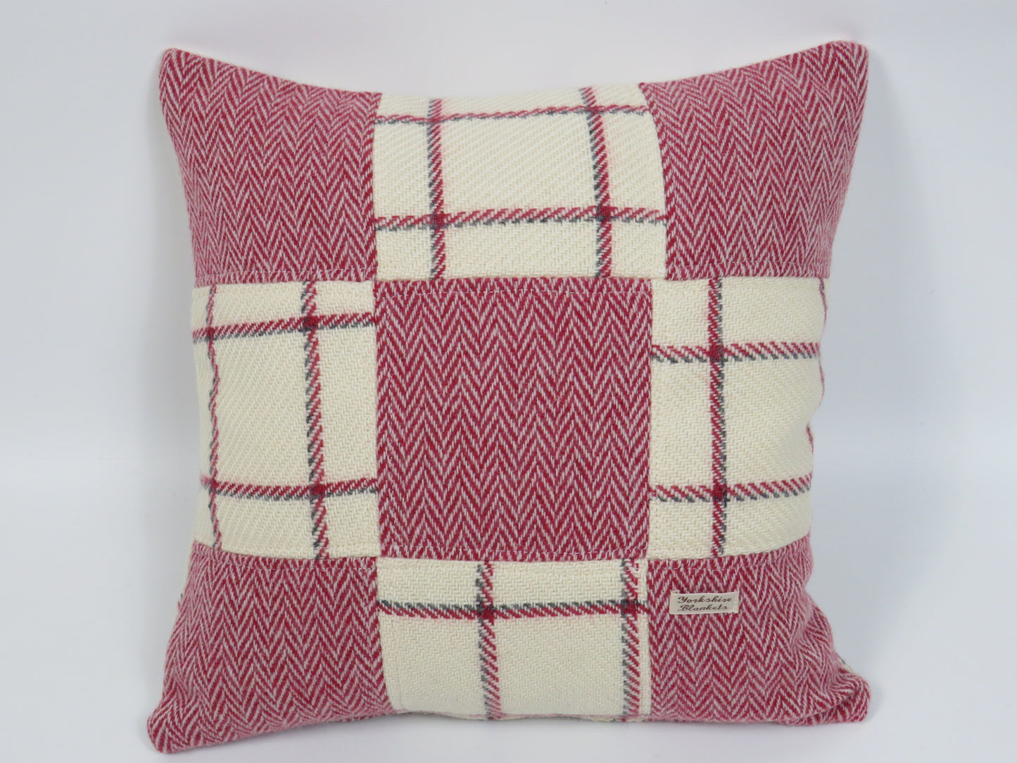Patchwork Wool Cushion