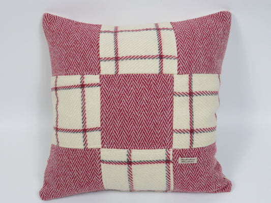 Patchwork Wool Cushion