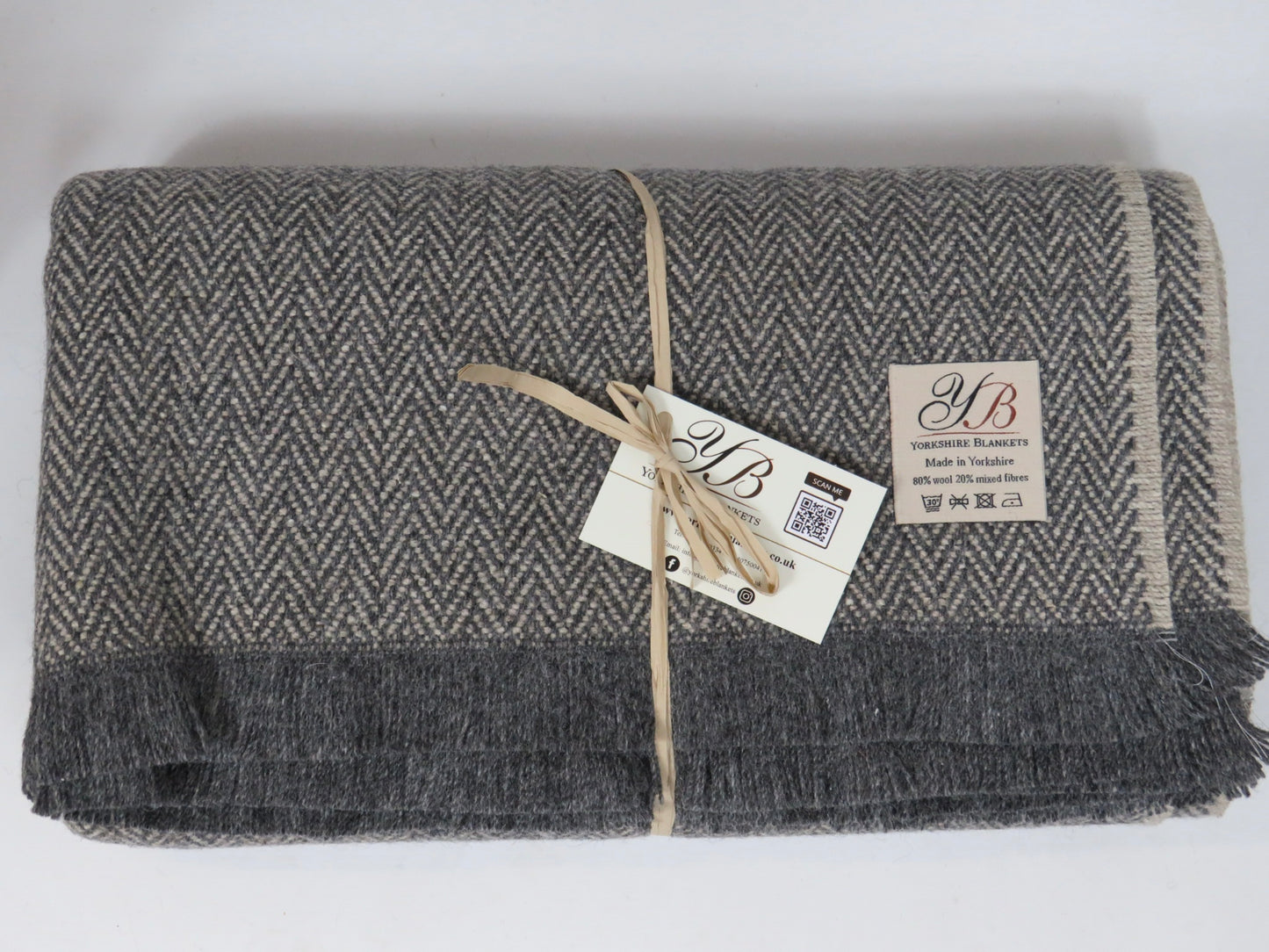 Wool Blend Blanket - Large
