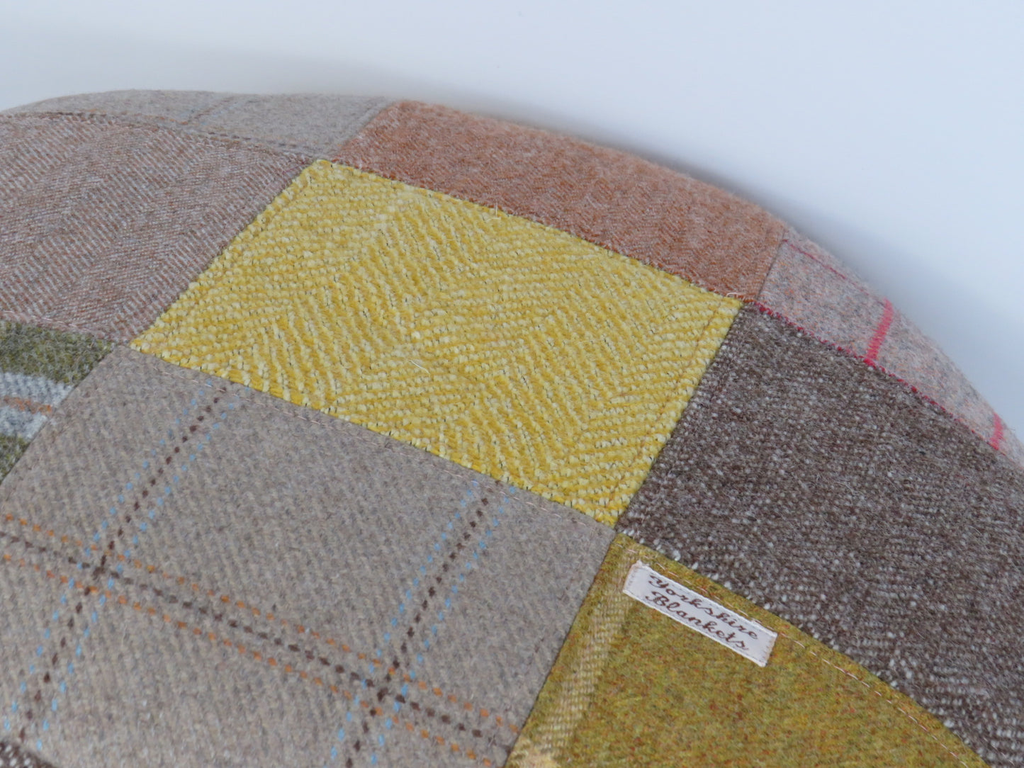 Woollen Foot Pouffe