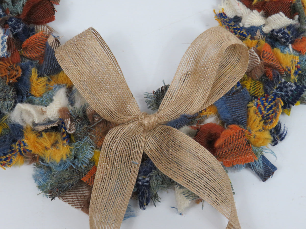 Yorkshire Coastal Walk - DIY Rag Wreath Kit (2)