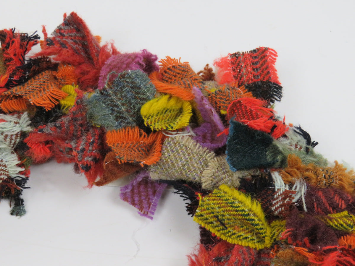 Autumnal Rag Wreath Workshop - Bianco Lounge, White Rose Shopping Centre Leeds, Thursday 15th October.