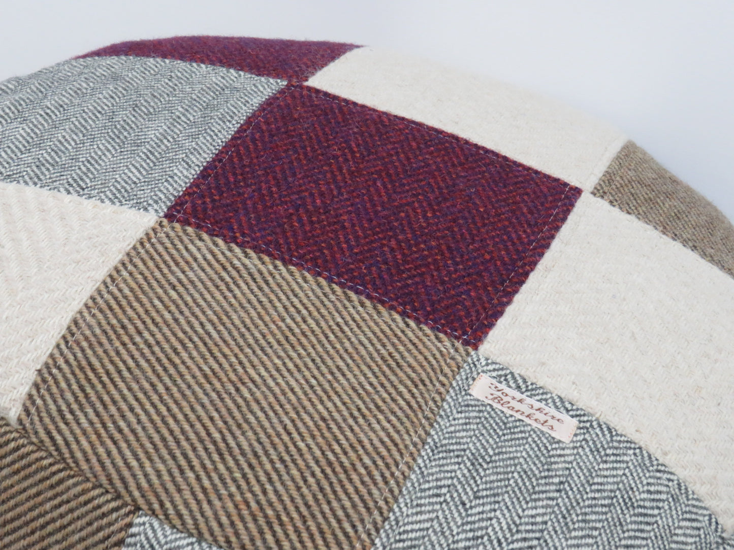 Woollen Foot Pouffe