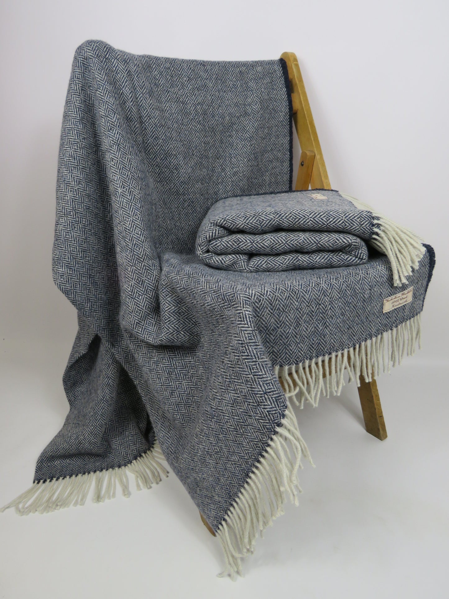Luxury Diamond Pure Wool Blanket
