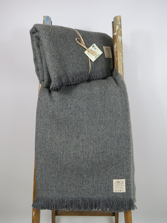 Wool Blend Blanket - Large