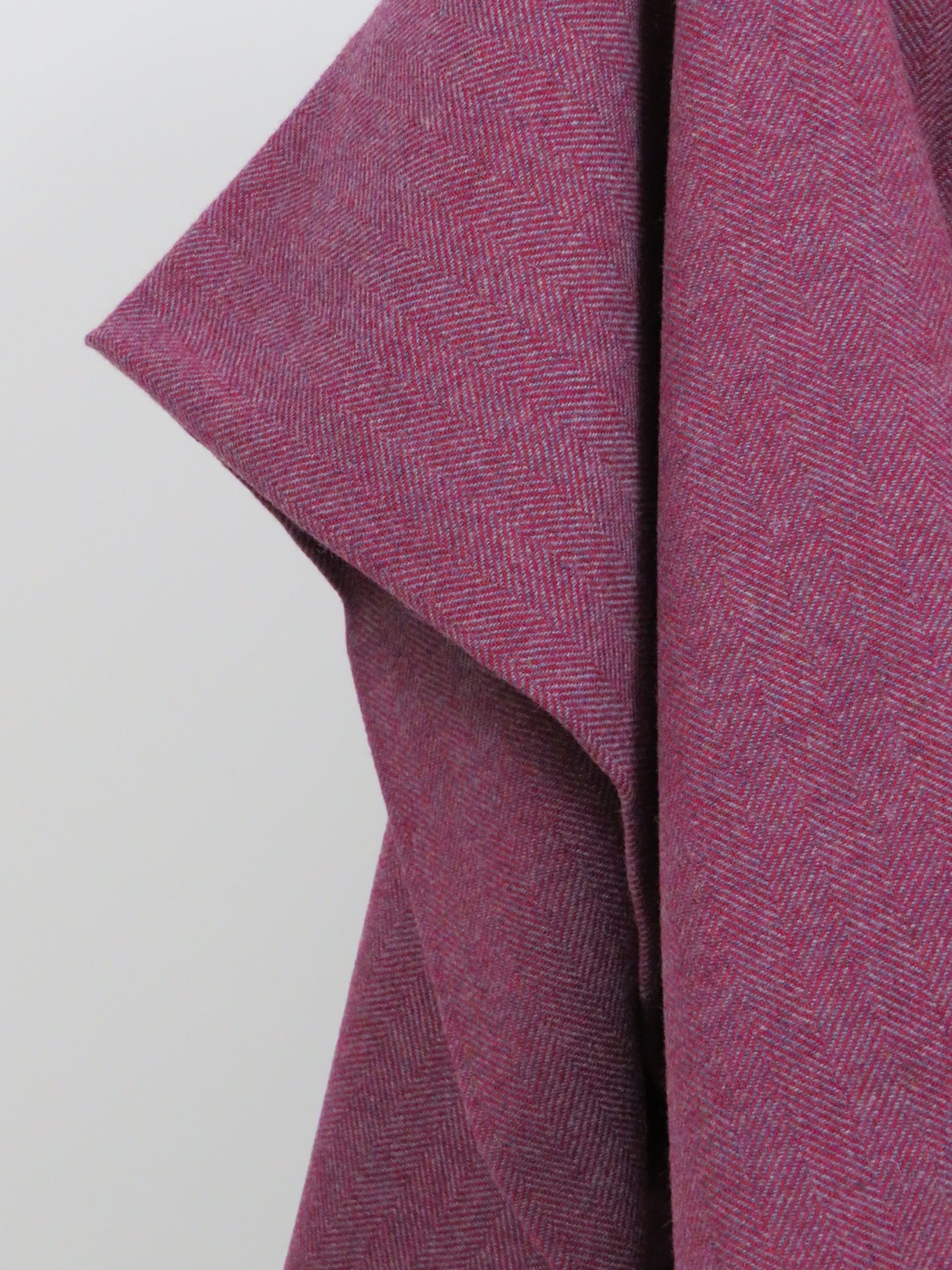 Luxury Herringbone Pure Wool Blanket