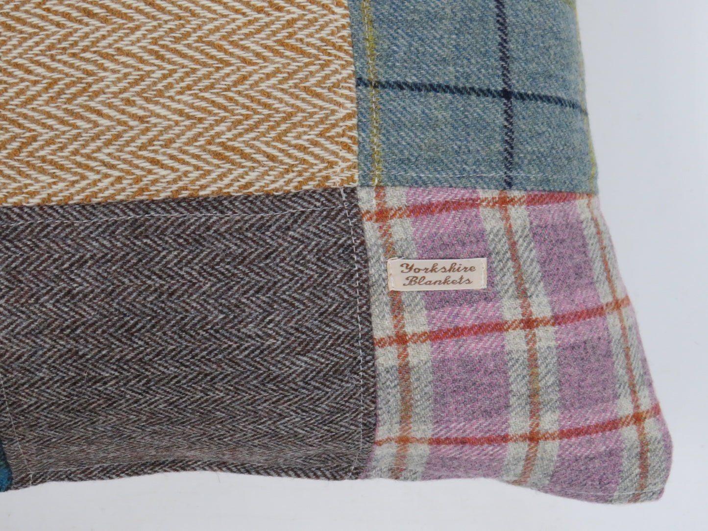 Patchwork Wool Cushion