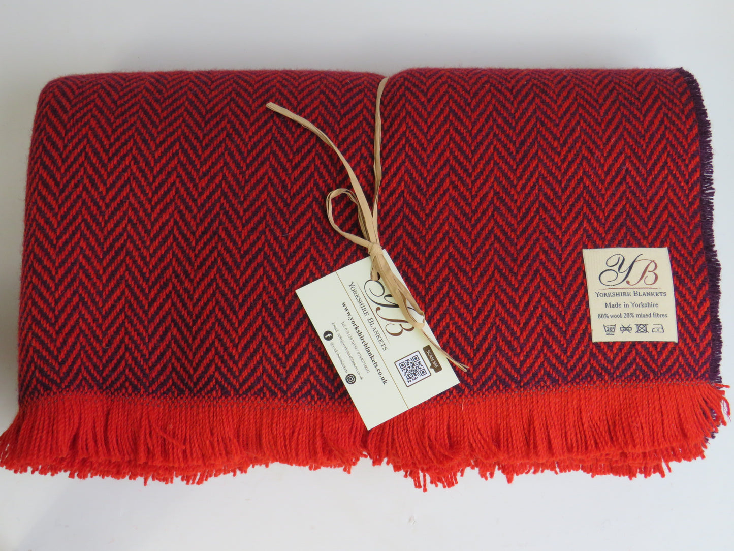 Wool Blend Blanket - Large