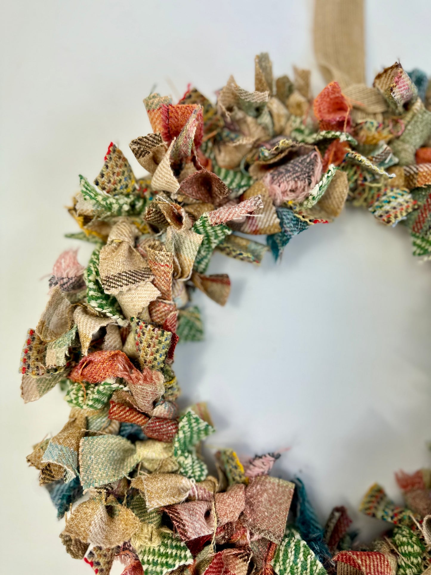 Summer Rag Wreath Patterns North East Wool Show - Summer Rag Wreath Workshop. Saturday 9th August ...