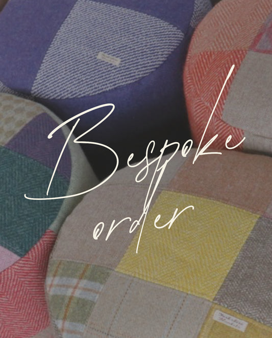Bespoke Order Woollen Foot Pouffe